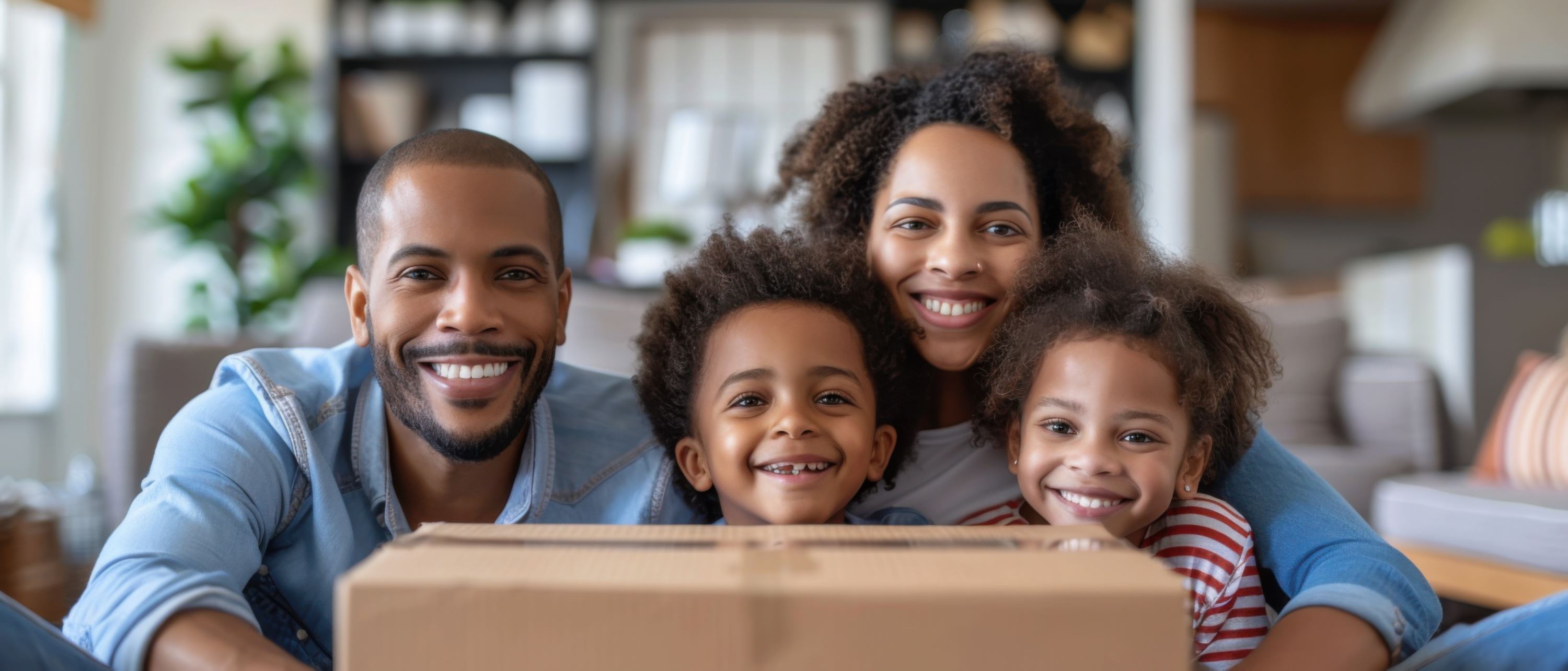 Charlotte Family Packing for a Local Move